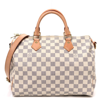 LOUIS VUITTON Damier Azur Speedy Bandouliere 30