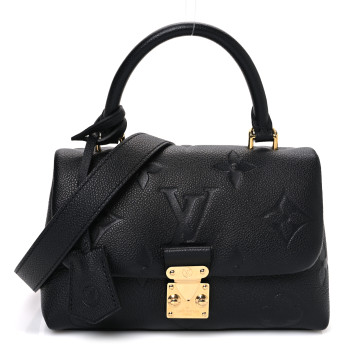 LOUIS VUITTON Empreinte Monogram Giant Madeleine BB Black