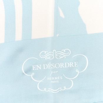 HERMES Silk Brides de Gala en Desordre Scarf 90