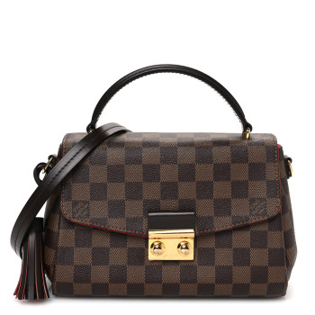 LOUIS VUITTON Damier Ebene Croisette