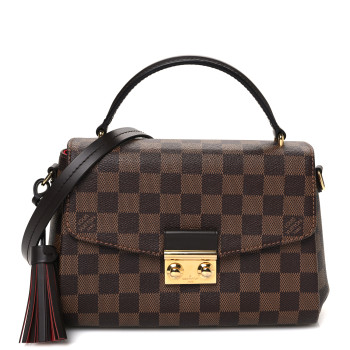 LOUIS VUITTON Damier Ebene Croisette