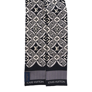 LOUIS VUITTON Silk Since 1854 Bandeau Gris