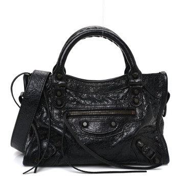BALENCIAGA Arena Storico Classic Hardware Le City Mini Black