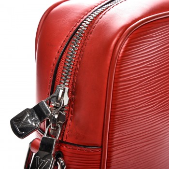LOUIS VUITTON X SUPREME Epi Danube PM Red 217672 | FASHIONPHILE